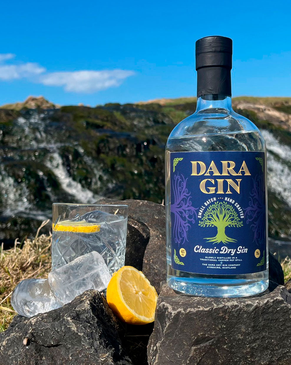 Dara Gin by Waterfall